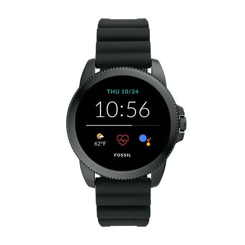 Photo 1 of Fossil Gen 5E Smartwatch 44mm - Black with Black Silicone
