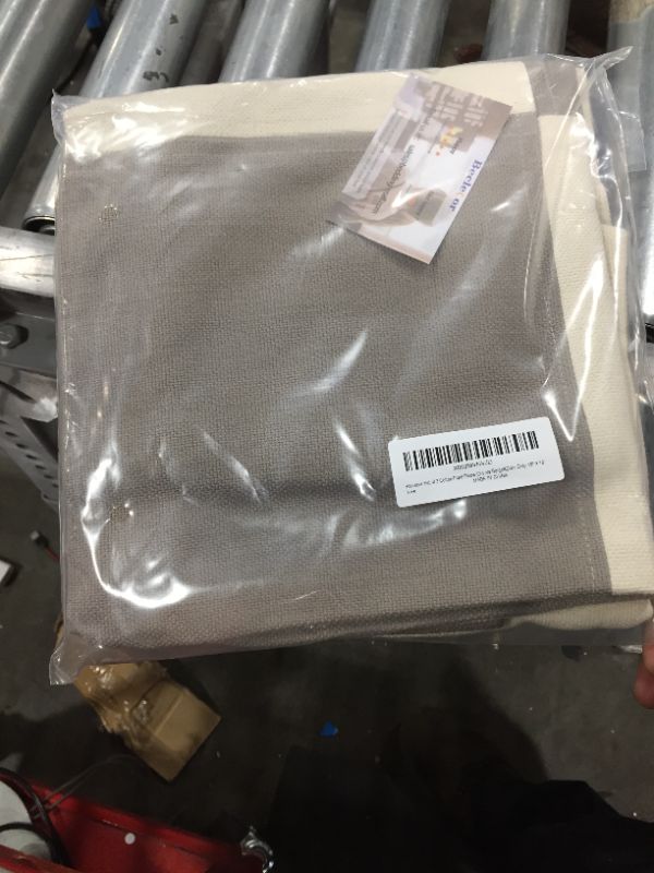 Photo 1 of Beige/Brown Set of 2 Pillow Cases (2pk/4 total cases)