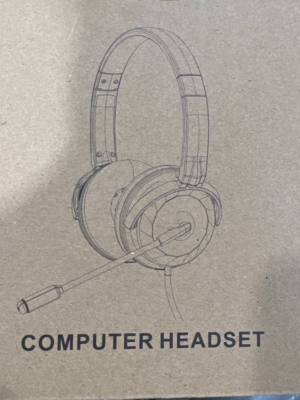 Photo 1 of NPET computer headset 