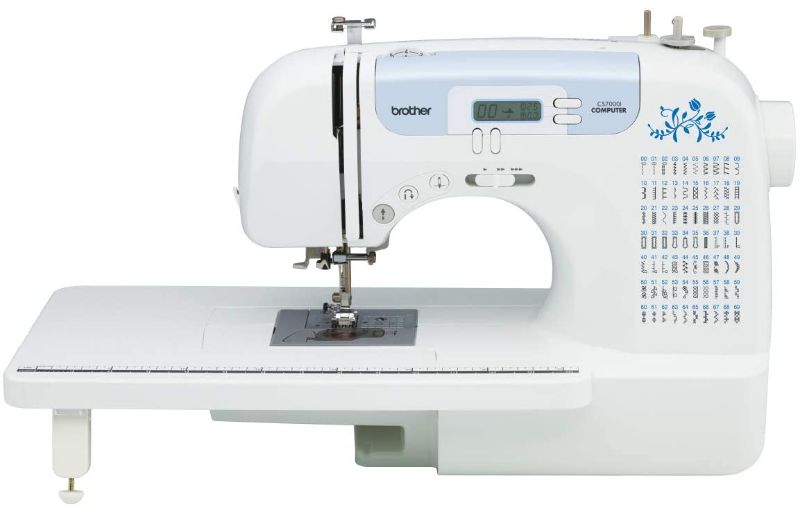 Photo 1 of Brother CS7000i Sewing and Quilting Machine, 70 Built-in Stitches, 2.0" LCD Display, Wide Table, 10 Included Feet