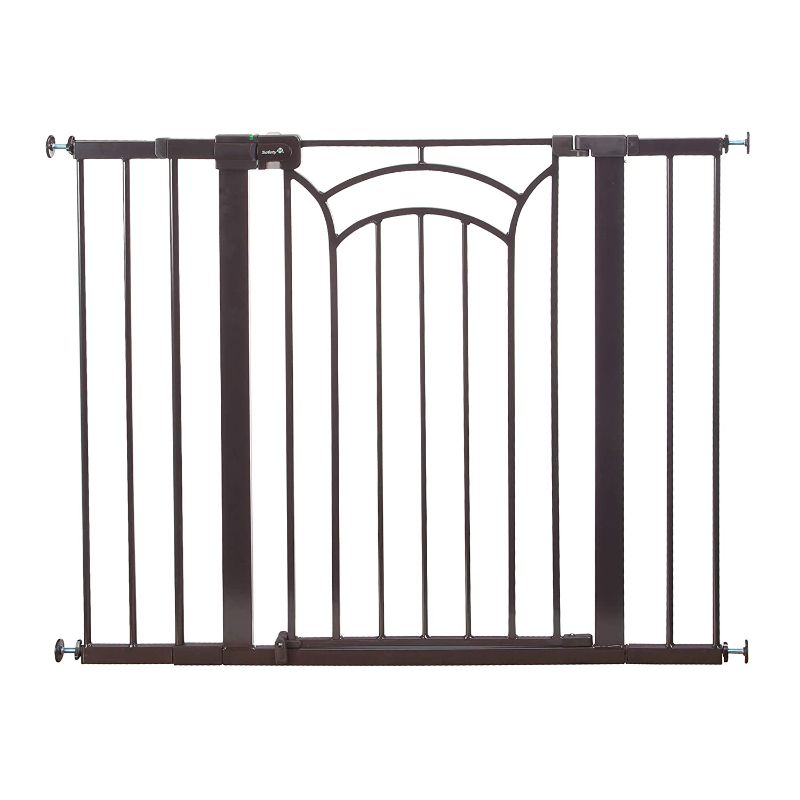 Photo 1 of Safety 1st Décor Easy Install Tall & Wide Baby Gate with Pressure Mount Fastening 36x47 Inch (Pack of 1)