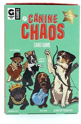 Photo 1 of 2 Pack Ginger Fox Canine Chaos Card Swapping Game - Claim Your Way to Victory Collecting Crazy Canine Celebrity Characters