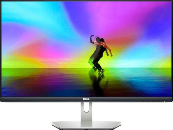 Photo 1 of Dell - S2721H 27” IPS LED FHD - AMD FreeSync - VESA - Monitor (HDMI) - silver
