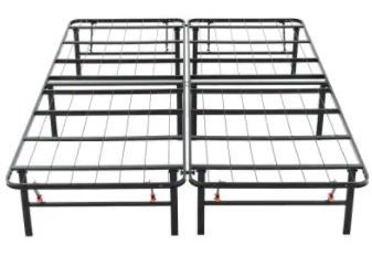 Photo 1 of 14 in. H Heavy Duty Metal Platform Bed Frame queen