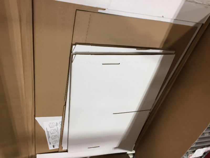 Photo 1 of Classroom Keepers 12" x 18" Construction Paper Storage, 10-Slot, White, 16-7/8"H x 26-7/8"W x 18-1/2"D, 1 Piece
