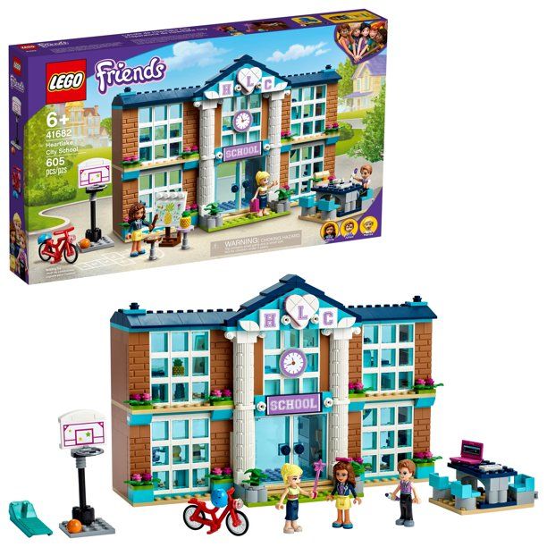 Photo 1 of LEGO Friends Heartlake City School 41682 Building Toy for Creative Play (605 Pieces)