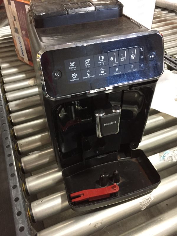 Photo 3 of Philips 3200 Series Fully Automatic Espresso Machine LatteGo Black