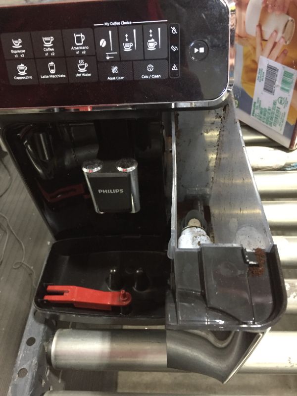 Photo 2 of Philips 3200 Series Fully Automatic Espresso Machine LatteGo Black