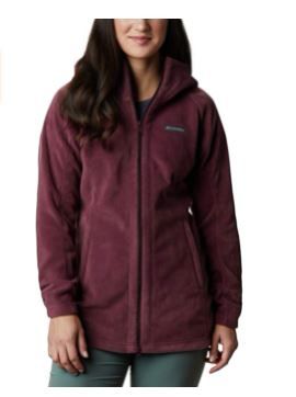 Photo 1 of Columbia Women's Benton Springs II Long Hoodie, Malbec, Medium