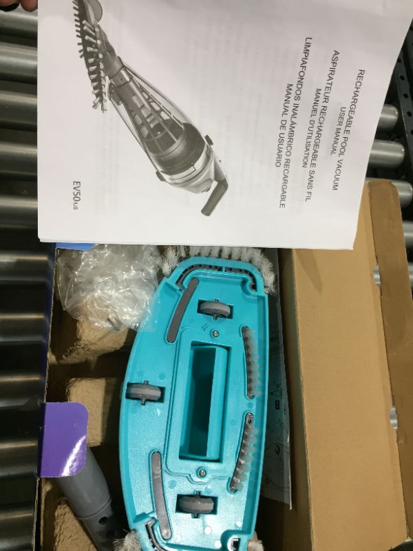 Photo 2 of Telsa 50 Rechargeable Handheld In or Above Ground Pool Spa Vacuum Cleaner