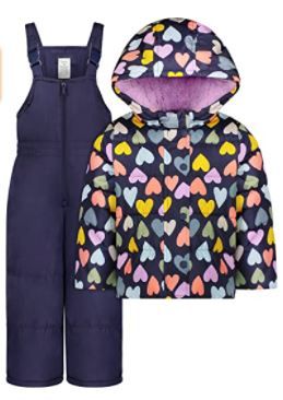 Photo 1 of Carter's Girls' Heavyweight 2-Piece Skisuit Snowsuit----- medium
