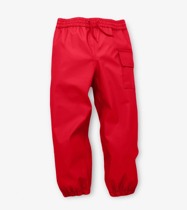 Photo 1 of red splash pants--- size 5