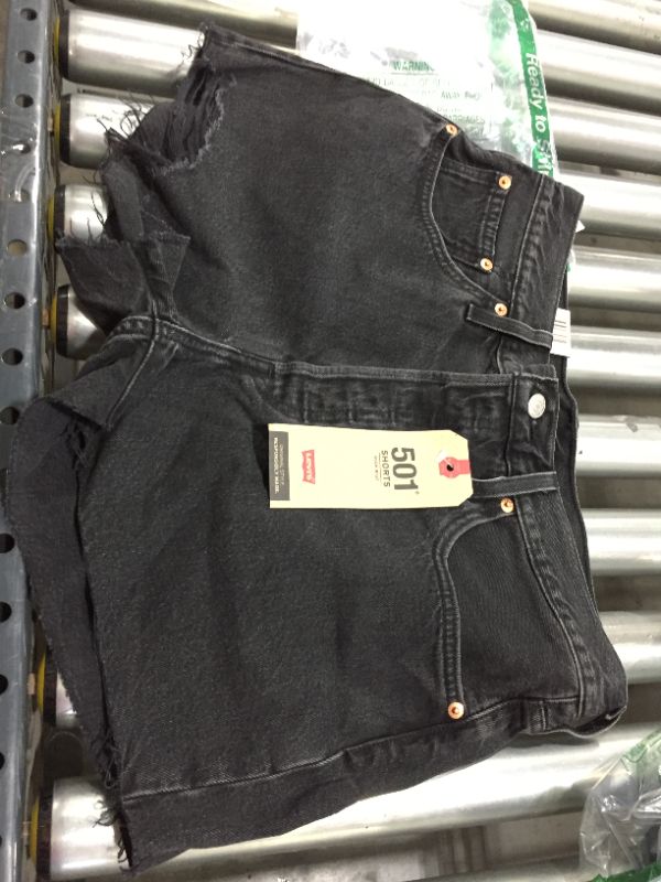Photo 2 of Levi's® Women's 501™ Original High-Rise Jean Shorts--- w 31
