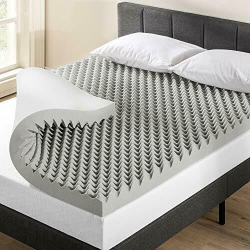 Photo 1 of Best Price Mattress 4 Inch Egg Crate Memory Foam Mattress Topper Bamboo Twin
