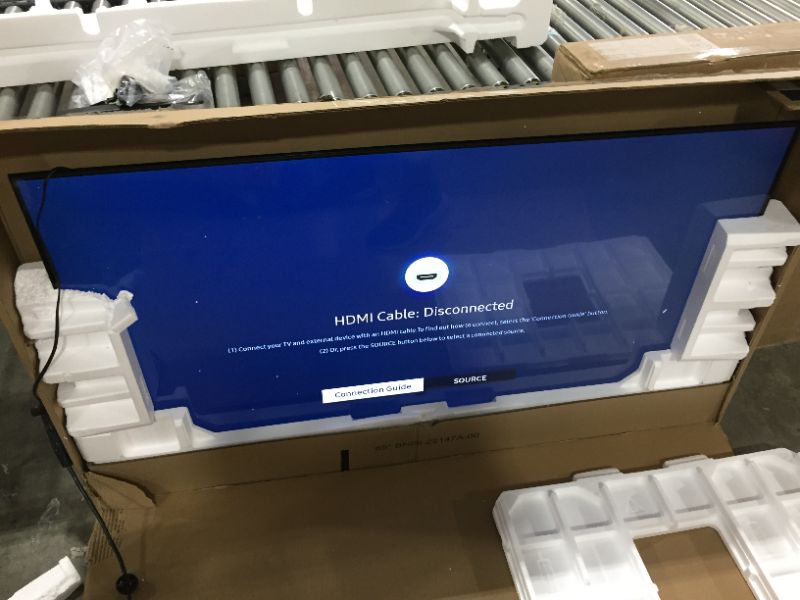 Photo 1 of SAMSUNG 65-Inch Class Crystal UHD AU8000 Series - 4K UHD HDR Smart TV with Alexa Built-in (UN65AU8000FXZA, 2021 Model)
