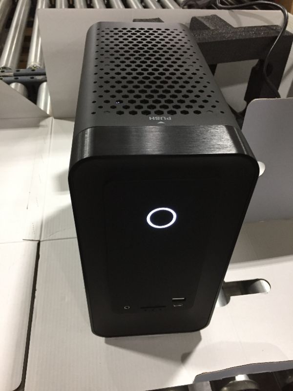 Photo 2 of ZOTAC Magnus ONE ECM73070C Mini PC GeForce RTX 3070, Intel Core i7-10700, 16GB DDR4/512GB SSD/1TB HDD/Windows 10 Home 64-bit System, ZBOX-ECM73070C-U-W2B
