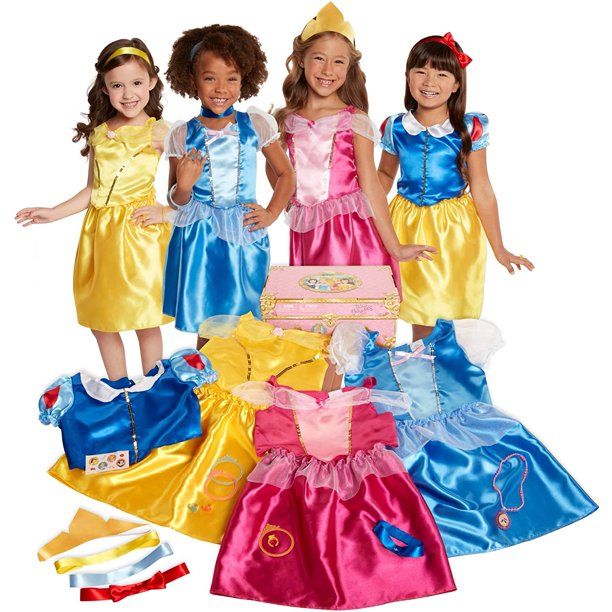 Photo 1 of Disney Princess Dress Up Trunk Deluxe 21 Piece