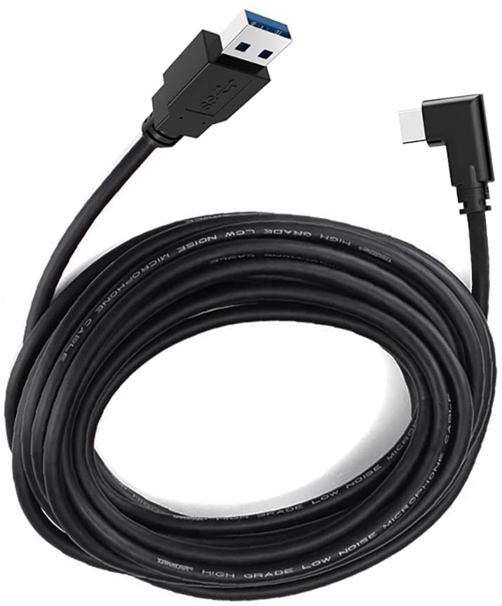 Photo 1 of Oculus Quest Link Cable 16FT,Oculus Link Headset Cable Fast Charing & PC Data Transfer USB C 3.2 Gen1 Cable for VR Headset and Gaming PC