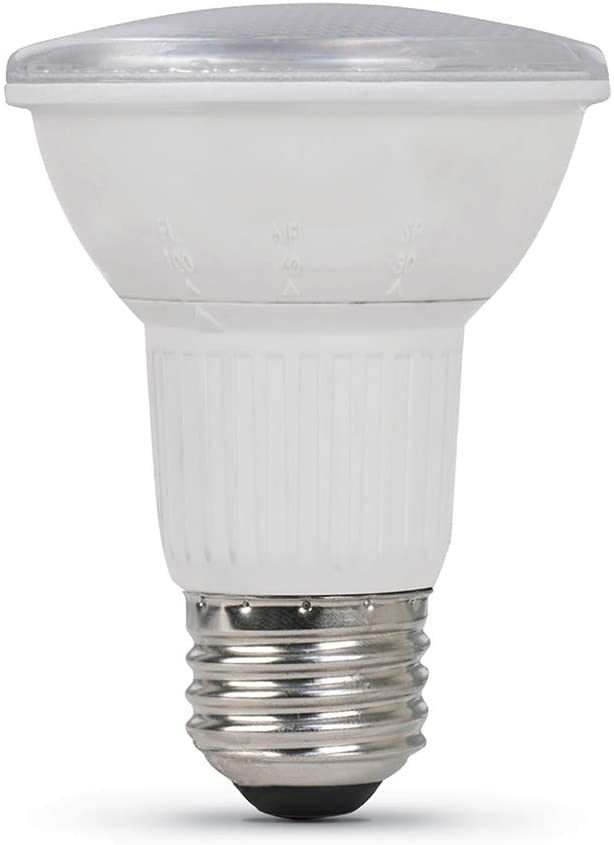 Photo 1 of Feit Electric PAR20/ADJ/950CA 50W Equivalent 6 Watt Dimmable BeamChoice LED PAR20 Reflector Bulb, 4.5" H x 2.5" D, 5000K Daylight