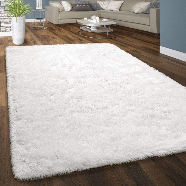 Photo 1 of 6' x 8.8' Large Size Area Rugs, Furry Area Rugs, Ultra-Luxurious Soft and Thick Faux Fur Shag Rug Non-Slip Carpet for Bedroom, Living Room, Decor Rug, 6 x 8.8 feet
