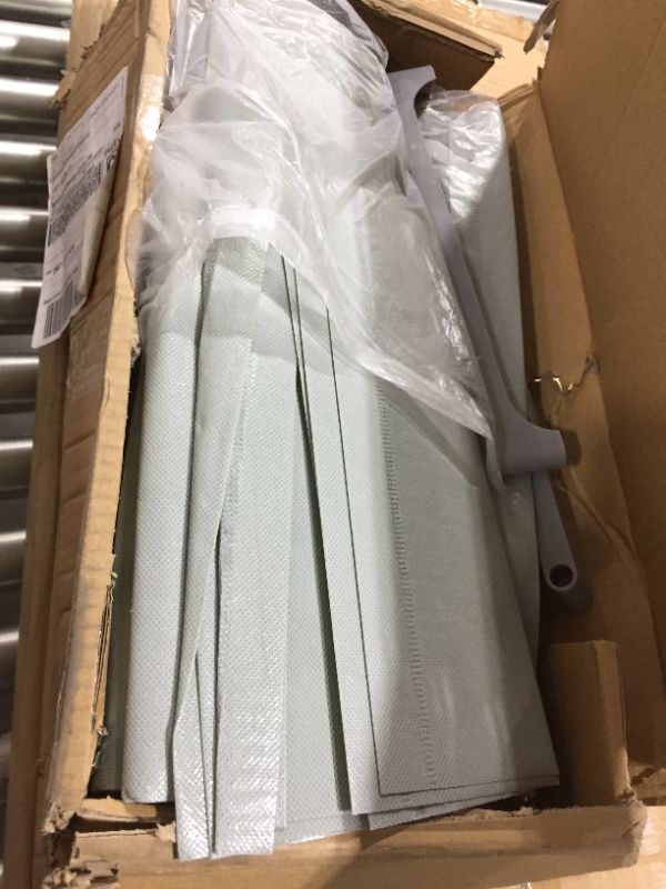 Photo 1 of 4-Tier Free Standing Shoe Rack Non-Woven Fabric of Shoes Organizer in Closet Entryway Hallway,Anti-Rust, Metal Frame and Fabric Shelves,