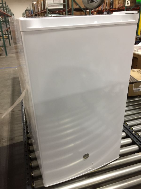 Photo 2 of GE - 4.4 Cu. Ft. Mini Fridge - White
