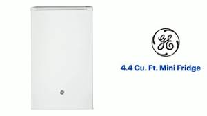 Photo 1 of GE - 4.4 Cu. Ft. Mini Fridge - White
