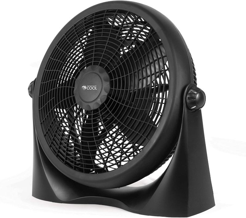 Photo 1 of Commercial Cool 16" High Velocity Floor Fan, 16 Inch Black
