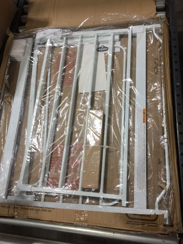 Photo 1 of Regalo Easy Step Extra Wide Dog Gate, 49-in, White
