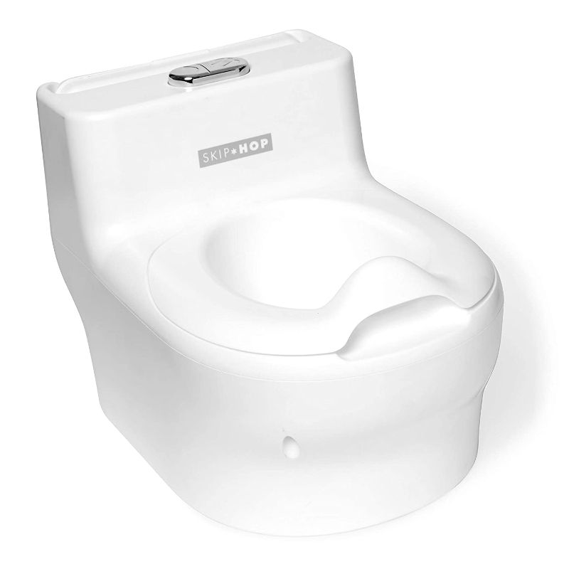 Photo 1 of Skip Hop Potty Training Toilet with Easy Clean Coating & Baby Wipes Holder