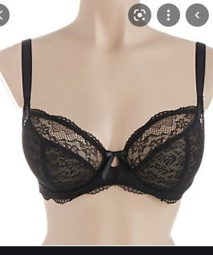 Photo 1 of FREYA FANCIES BLACK LACE BRA SIZE 38F