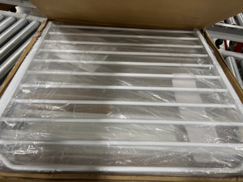Photo 1 of HOOEN Extra Wide Baby Gates for Stairs Doorways Hallways Pressure Mounted Baby Gate Walk Through Child Gates for Kids or Pets Indoor Safety Gates 76.38-81.1 Inch
