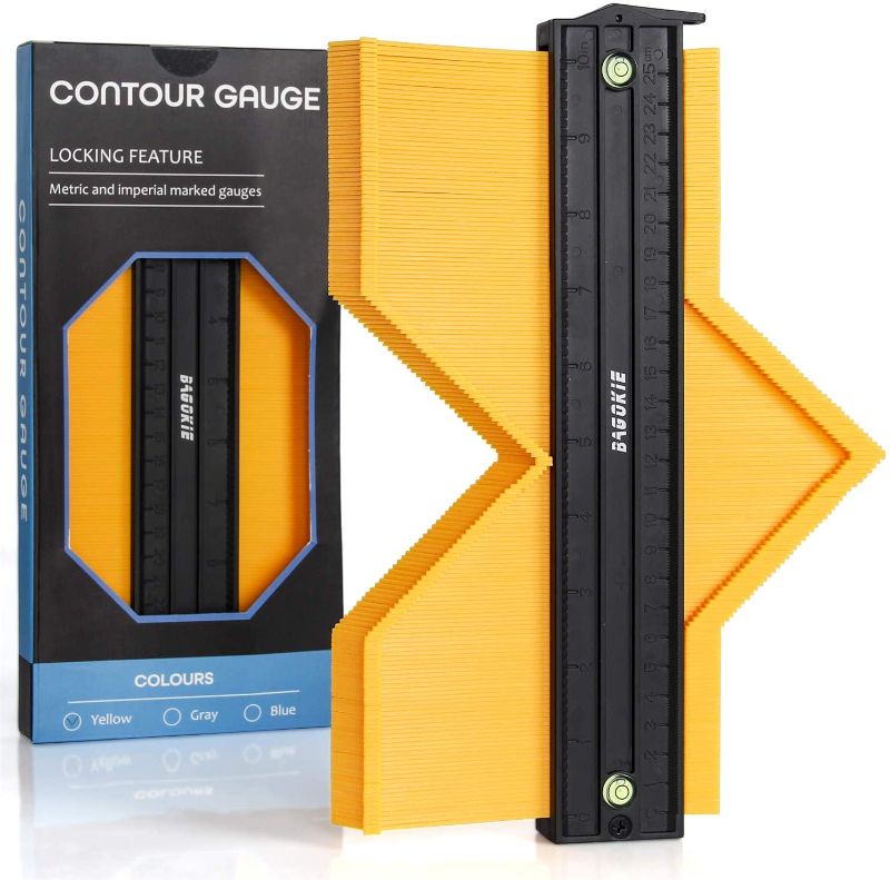 Photo 1 of Contour Gauge,Precisely Copy Irregular Shapes Profile Copy Gauge Tool 10 inch