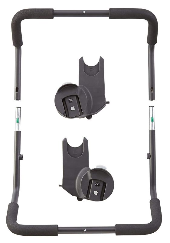 Photo 1 of Baby Jogger Chicco/Peg Perego/Maxi Cosi/Cybex/BeSafe, Car Seat Adapter, Black, 1 
