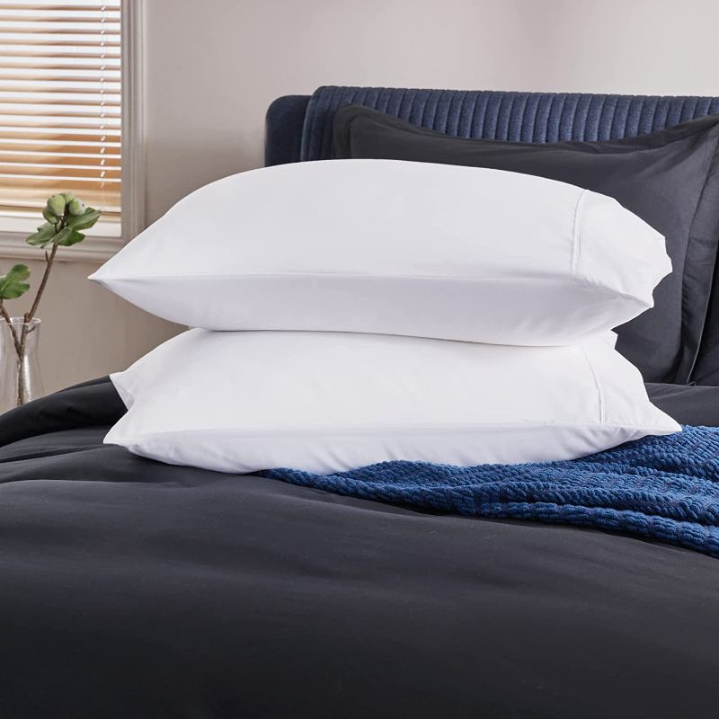 Photo 1 of Bedsure Pillow Standard Size Set of 2 - White Standard Pillow  2 Pack 20 x 26 inches