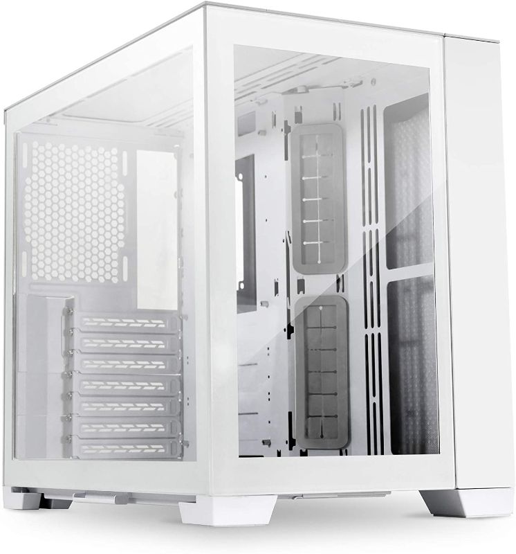 Photo 1 of Lian Li O11 Dynamic Mini Snow White - SECC / Aluminum /Tempered Glass/ ATX, Mirco ATX , Mini-ITX / Mini Tower Computer Case - O11D Mini-S ( Power Supply Size : SFX/ SFX-L )