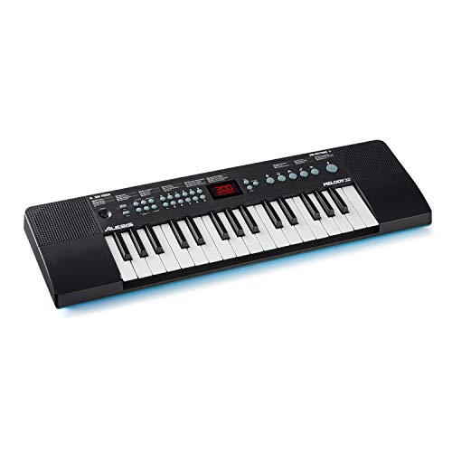 Photo 1 of Alesis Melody 32 – Electric Keyboard Digital Piano with 32 Keys, Speakers, 300 Sounds, 300 Rhythms, 40 Songs, USB-MIDI Connectivity and Piano Lesson
