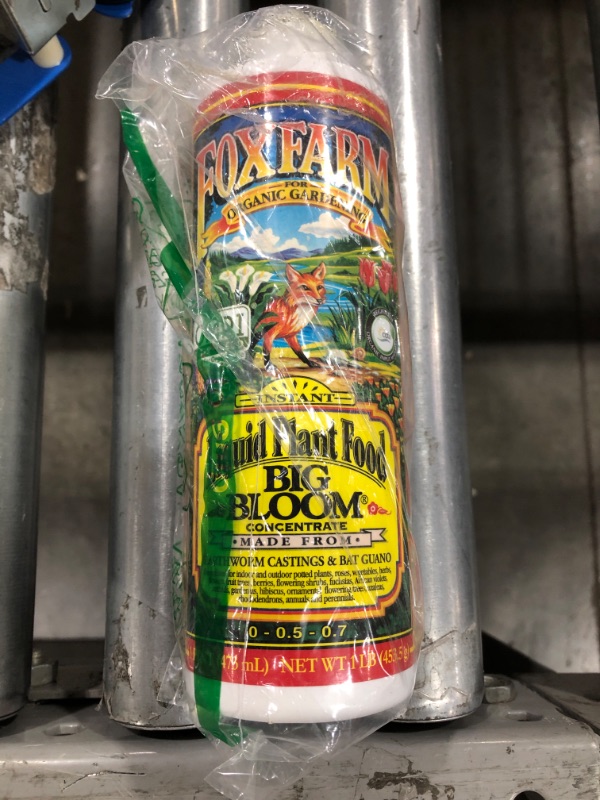 Photo 2 of Fox Farm Big Bloom Liquid Concentrate Fertilizer, 1-Pint
