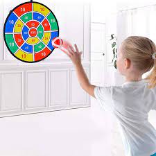 Photo 1 of jucoan 14-inch kids dart board set