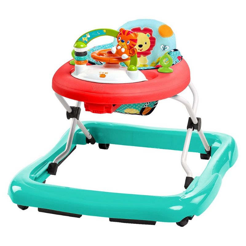 Photo 1 of Bright Starts Roaming Safari Baby Walker with Activity Station