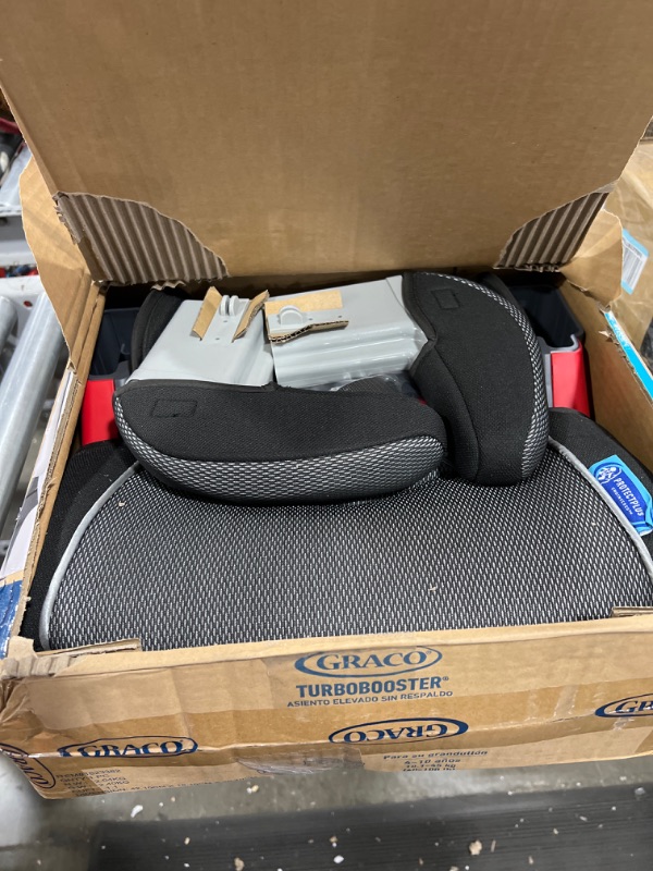 Photo 2 of Graco TurboBooster Backless Booster Car Seat, Galaxy Gray