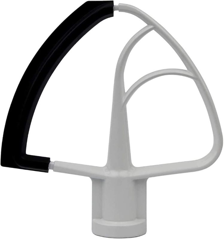Photo 1 of 4.5-5 QT Flex Edge Beater for KitchenAid Tilt-Head Stand Mixer with Flexible Silicone Edges Bowl Scraper

