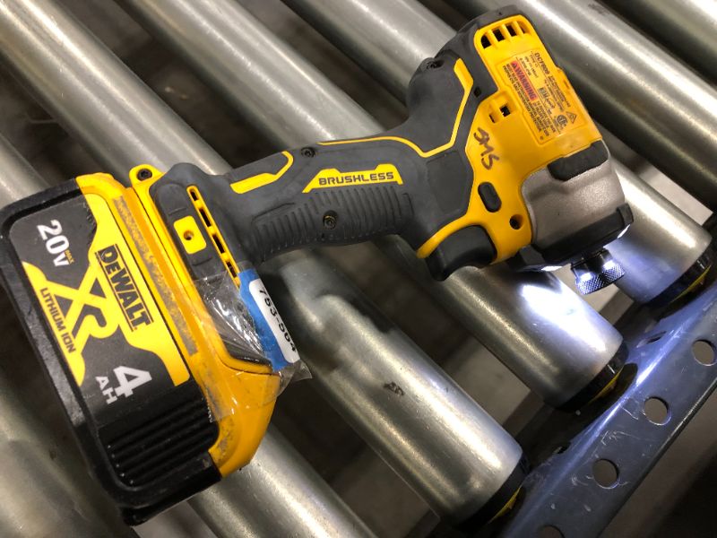 Photo 3 of DEWALT ATOMIC 20V MAX Impact Driver, Cordless, Compact, 1/4-Inch, BATTERY INCLUDED, NO CHARGER