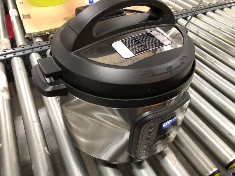 Photo 4 of MAJORLY DAMAGED Instant Pot DUO80 8 Qt 7-in-1 Multi- Use Programmable Pressure Cooker
