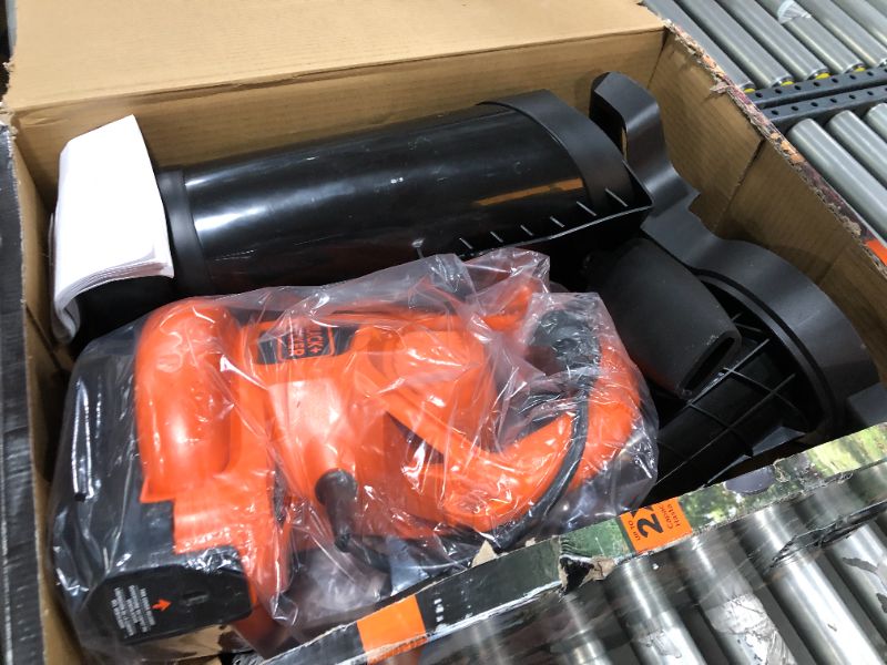 Photo 1 of BLACK+DECKER BEBL7000 Power Boost Blower/leaf Vacuum Corded
