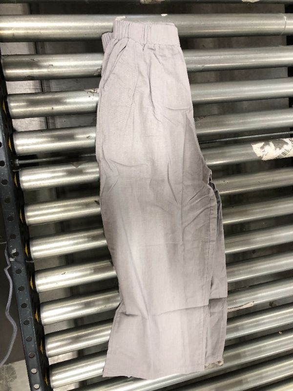 Photo 1 of Women's Cotton Trousers Light Grey(XS)