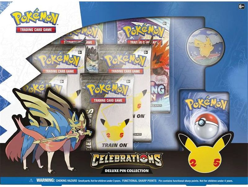 Photo 1 of Pokemon TCG: 25th Anniversary Deluxe Pin Collection
