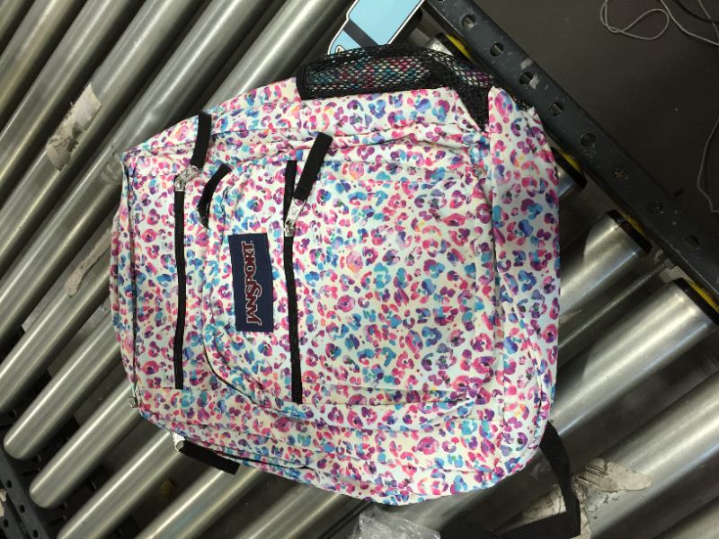 Photo 3 of JanSport Big Student Backpack - Leopard Dots
