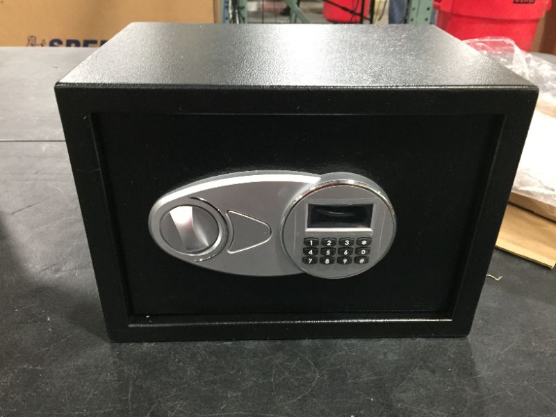 Photo 2 of Amazon Basics Steel Security Safe and Lock Box with Electronic Keypad 