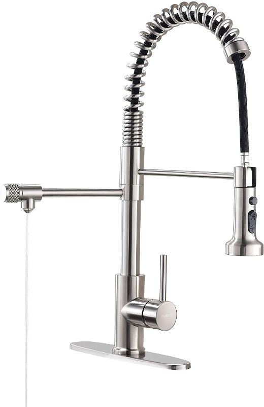 Photo 1 of Drinking Water Faucet, Kitchen Faucet, Kitchen Sink Faucet, Water Filtration Faucet, Sink Faucet, Pull-Down Kitchen Faucets, Bar Water Filter Faucet, Brushed Nickel, Stainless Steel,